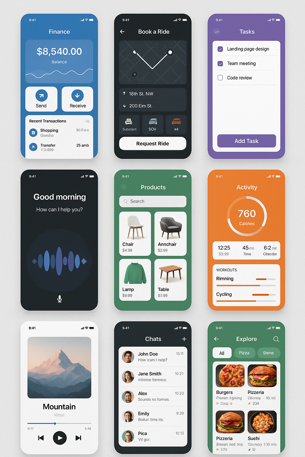 Mobile App Design